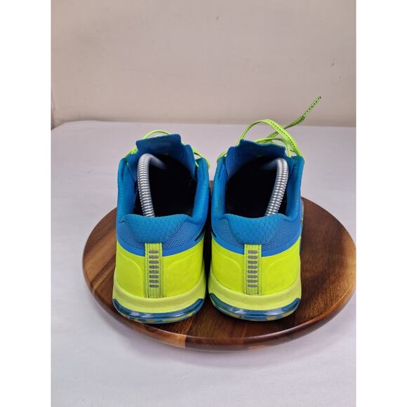 Womens Nike Metcon 2 Athletic Shoes Size 10 Neon Yellow Blue 843972-400 - Picture 5 of 10